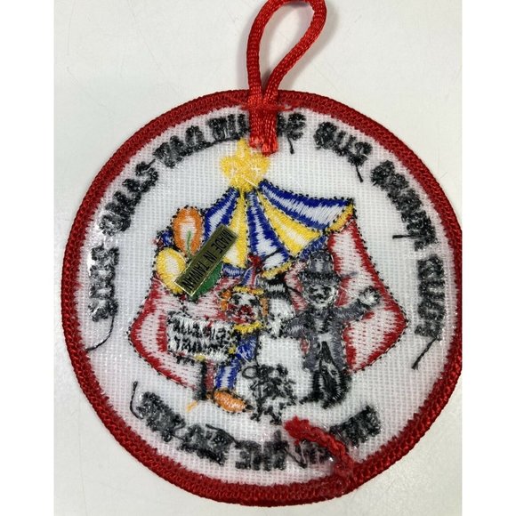 Cub Scout Day Camp Patch Under the Big Top Boy Scouts BSA Four Rivers 4R 2002 - Picture 3 of 3